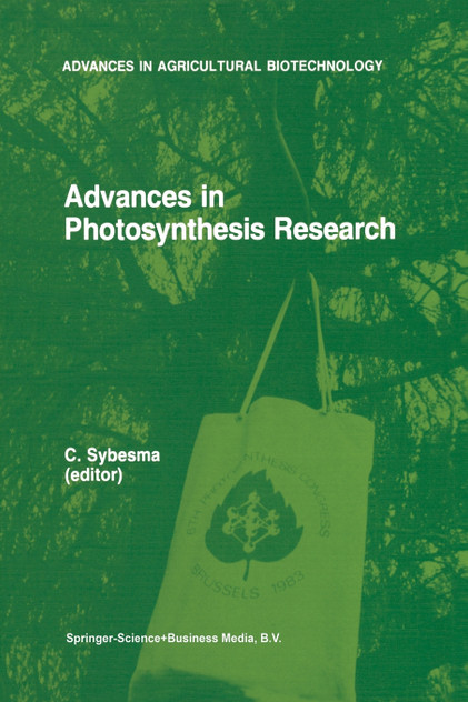 Advances in Photosynthesis Research Advances in Photosynthesis Research