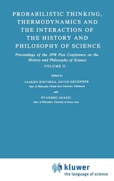 Probabilistic Thinking, Thermodynamics and the Interaction of the History and Philosophy of Science