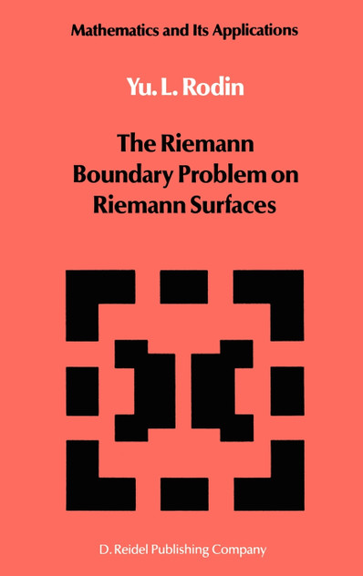 The Riemann Boundary Problem on Riemann Surfaces The Riemann Boundary Problem on Riemann Surfaces