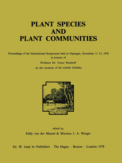 Plant Species and Plant Communities Plant Species and Plant Communities