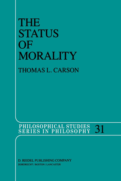 The Status of Morality