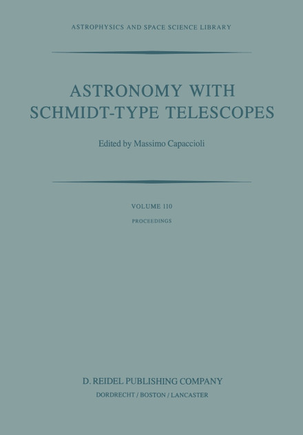 Astronomy with Schmidt-Type Telescopes