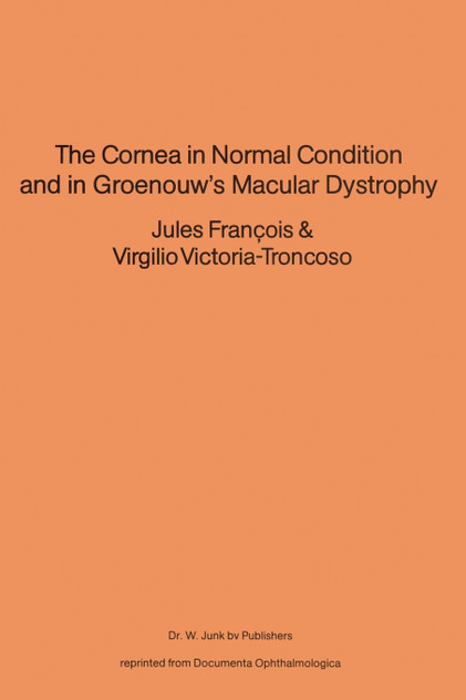 The Cornea in Normal Condition and in Groenouw's Macular Dystrophy