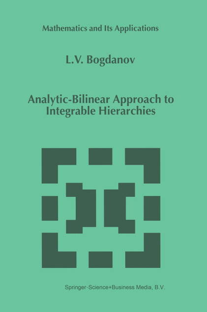 Analytic-Bilinear Approach to Integrable Hierarchies