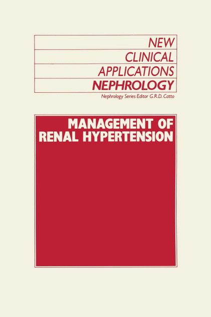 Management of Renal Hypertension Management of Renal Hypertension