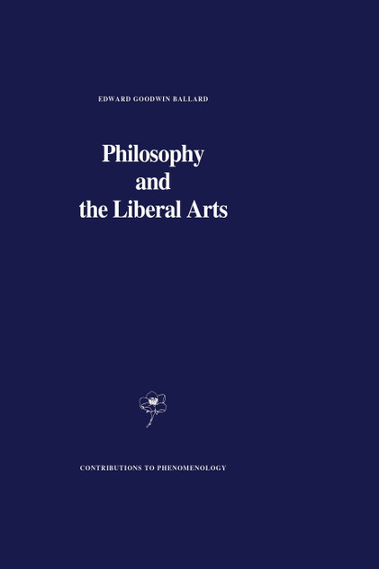 Philosophy and the Liberal Arts Philosophy and the Liberal Arts