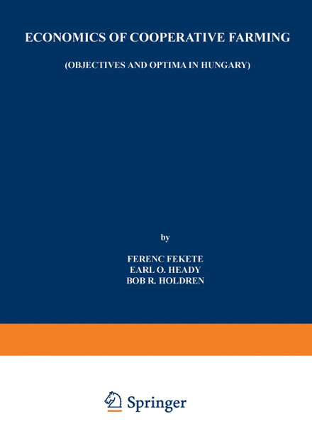 Economics of Cooperative Farming Economics of Cooperative Farming
