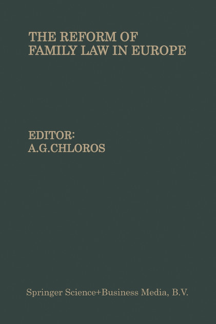 The Reform of Family Law in Europe The Reform of Family Law in Europe