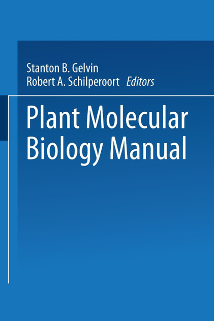 Plant Molecular Biology Manual Plant Molecular Biology Manual