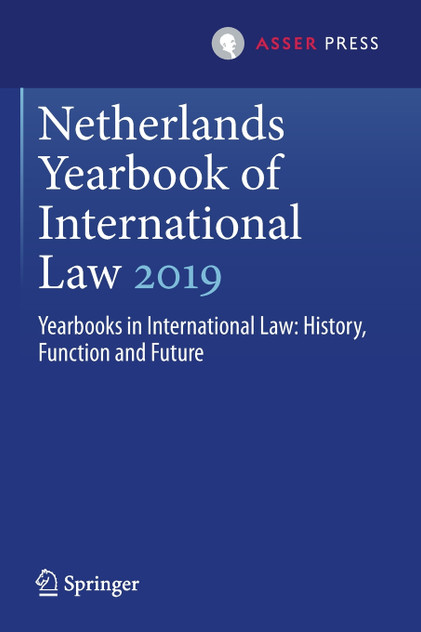 Netherlands Yearbook of International Law 2019