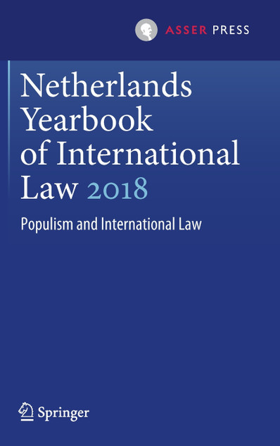 Netherlands Yearbook of International Law 2018