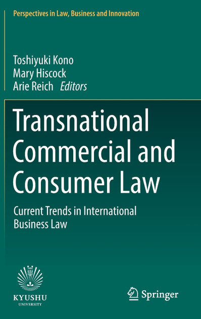 Transnational Commercial and Consumer Law Transnational Commercial and Consumer Law