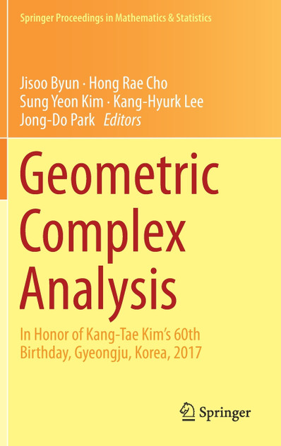 Geometric Complex Analysis