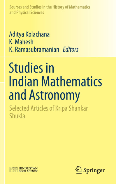 Studies in Indian Mathematics and Astronomy