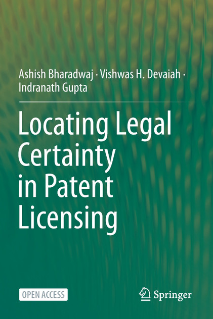 Locating Legal Certainty in Patent Licensing Locating Legal Certainty in Patent Licensing