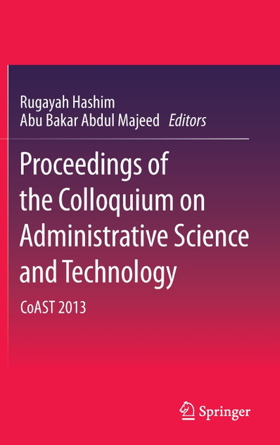 Proceedings of the Colloquium on Administrative Science and Technology