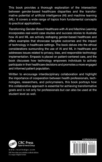 Transforming Gender-Based Healthcare with AI and Machine Learning