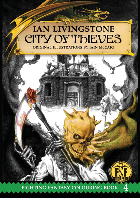Official Fighting Fantasy Colouring Book 4 Official Fighting Fantasy Colouring Book 4