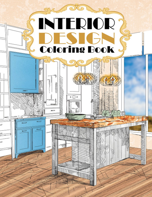 Interior Design Coloring Book Interior Design Coloring Book