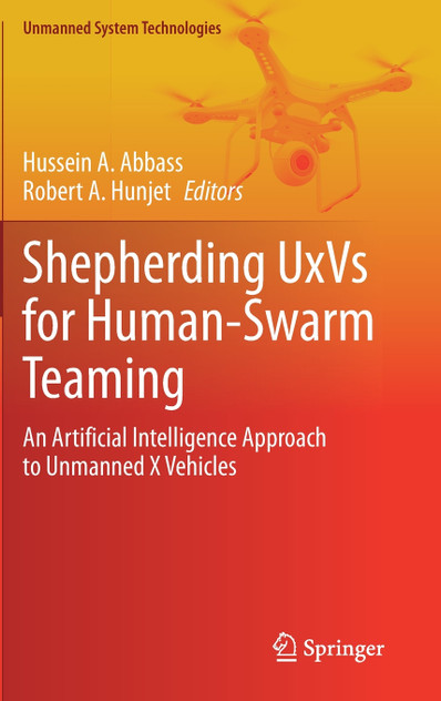 Shepherding UxVs for Human-Swarm Teaming