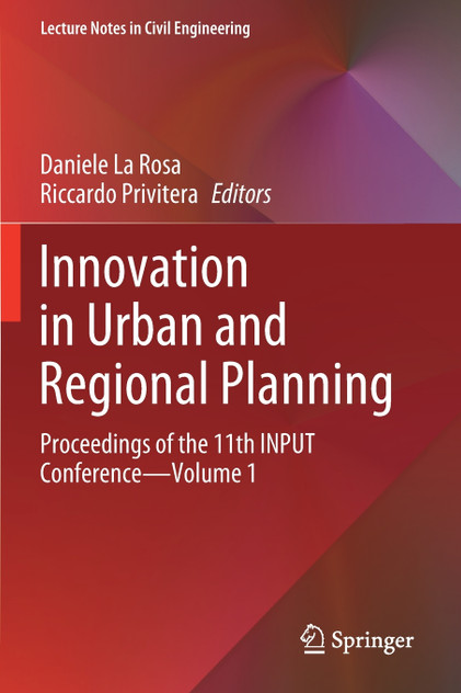 Innovation in Urban and Regional Planning Innovation in Urban and Regional Planning