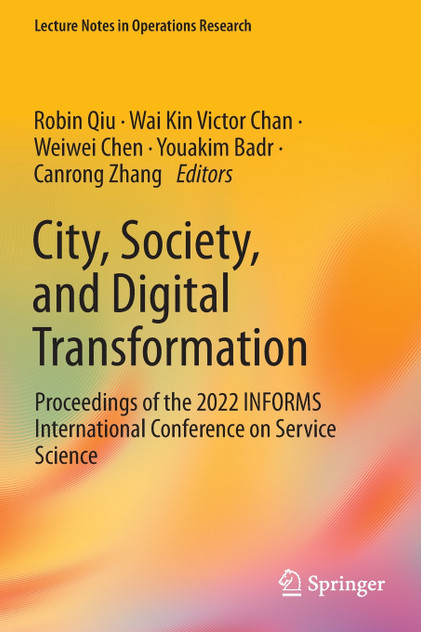 City, Society, and Digital Transformation City, Society, and Digital Transformation