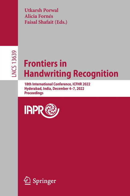 Frontiers in Handwriting Recognition