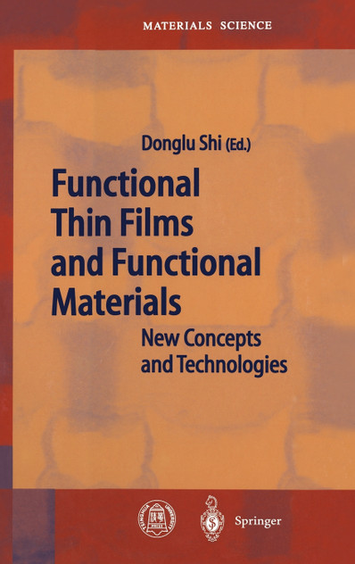 Functional Thin Films and Functional Materials Functional Thin Films and Functional Materials