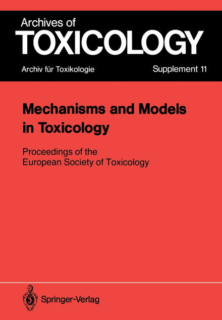 Mechanisms and Models in Toxicology