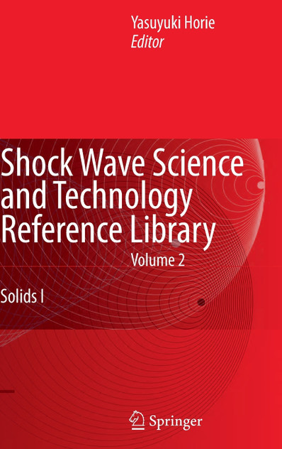 Shock Wave Science and Technology Reference Library, Vol. 2