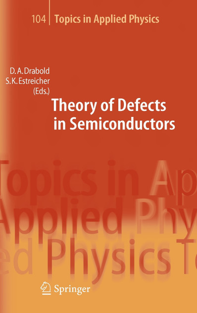 Theory of Defects in Semiconductors