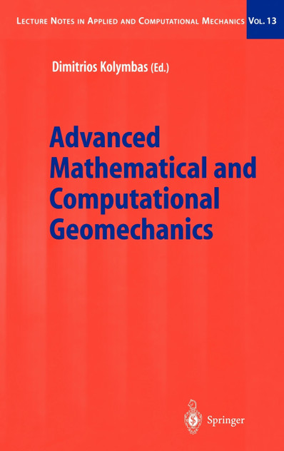 Advanced Mathematical and Computational Geomechanics