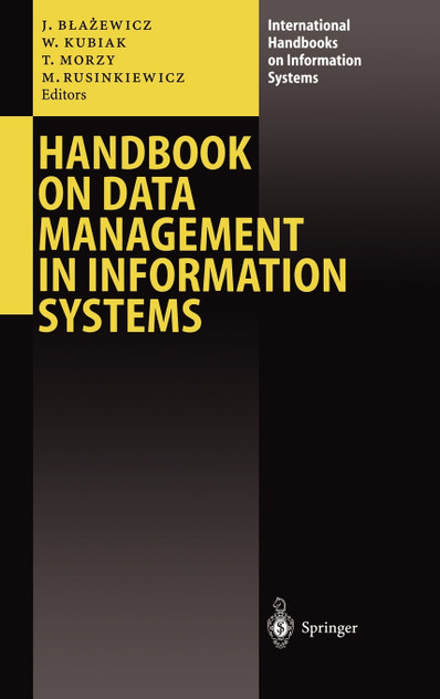 Handbook on Data Management in Information Systems