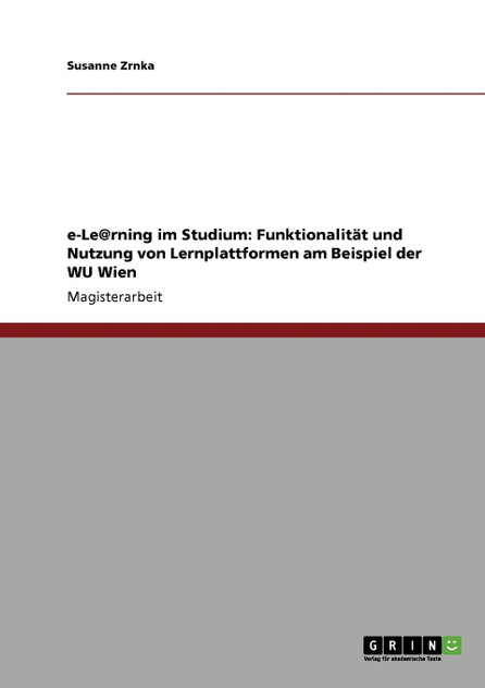 e-Le@rning im Studium