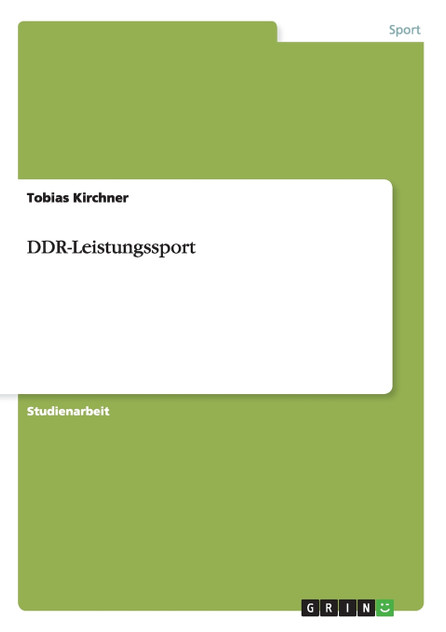 DDR-Leistungssport DDR-Leistungssport