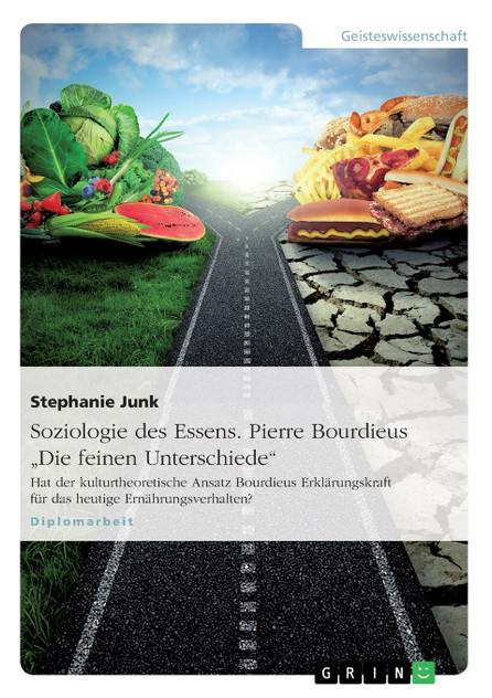 Soziologie des Essens. Pierre Bourdieus "Die feinen Unterschiede" Soziologie des Essens. Pierre Bourdieus "Die feinen Unterschiede"
