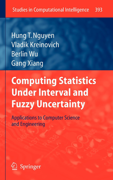 Computing Statistics under Interval and Fuzzy Uncertainty