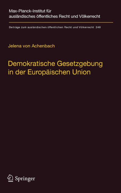Demokratische Gesetzgebung in der Europäischen Union