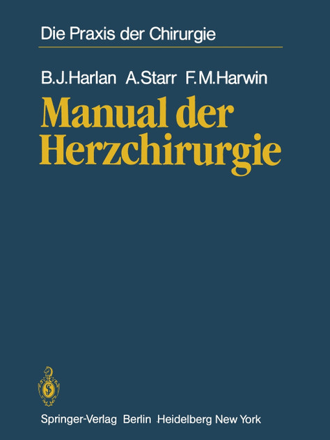 Manual Der Herzchirurgie Manual Der Herzchirurgie
