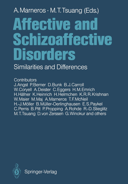 Affective and Schizoaffective Disorders Affective and Schizoaffective Disorders