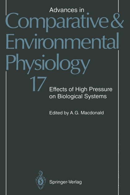 Effects of High Pressure on Biological Systems Effects of High Pressure on Biological Systems