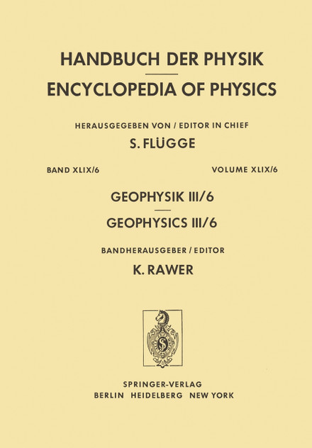 Geophysik III Geophysik III