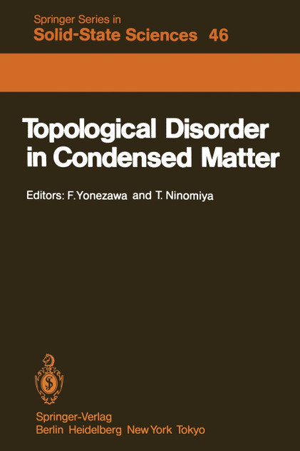 Topological Disorder in Condensed Matter Topological Disorder in Condensed Matter