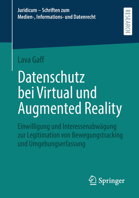 Datenschutz bei Virtual und Augmented Reality Datenschutz bei Virtual und Augmented Reality