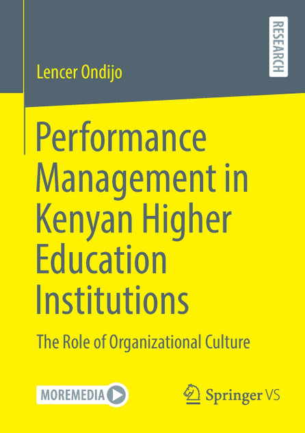Performance Management in Kenyan Higher Education Institutions Performance Management in Kenyan Higher Education Institutions