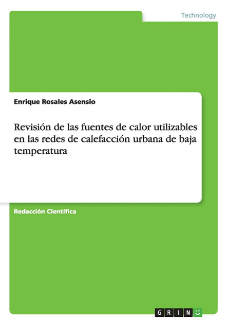 Revisión de las fuentes de calor utilizables en las redes de calefacción urbana de baja temperatura