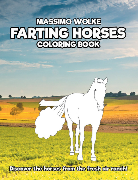 Farting Horses - Coloring Book Farting Horses - Coloring Book