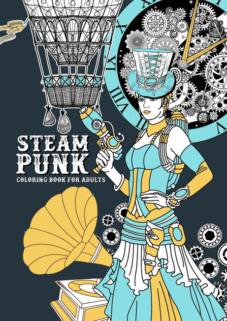 Steampunk Coloring Book for Adults Steampunk Coloring Book for Adults