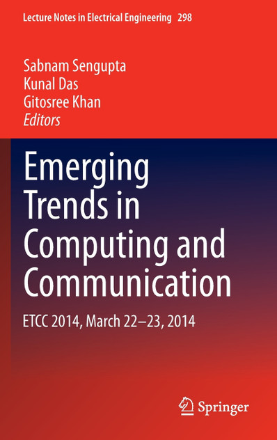 Emerging Trends in Computing and Communication Emerging Trends in Computing and Communication