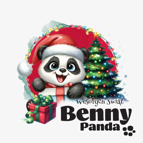 Panda Benny - Wesołych Świąt Panda Benny - Wesołych Świąt